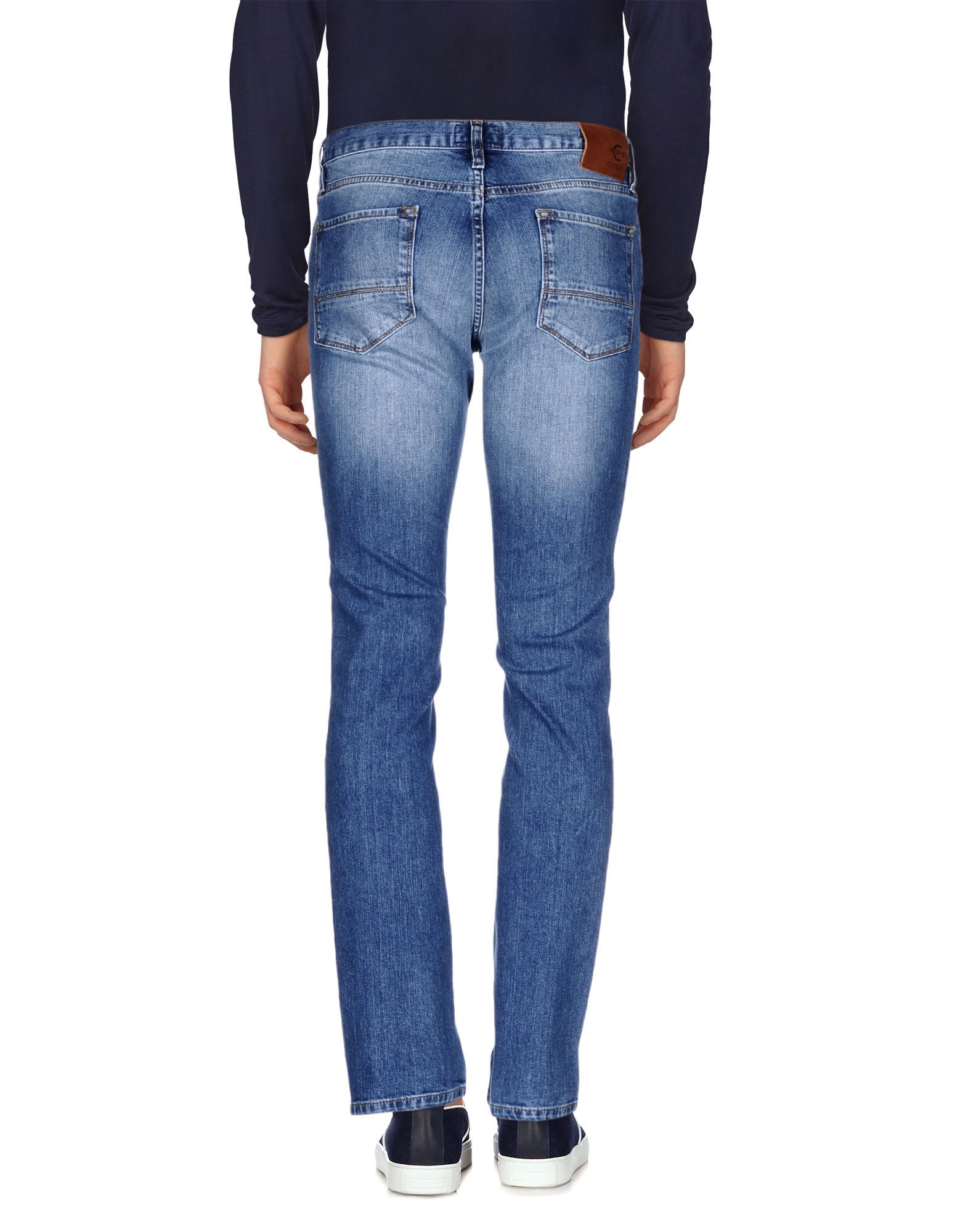 Cerruti 1881 Blue Cotton Slim Fit Jeans