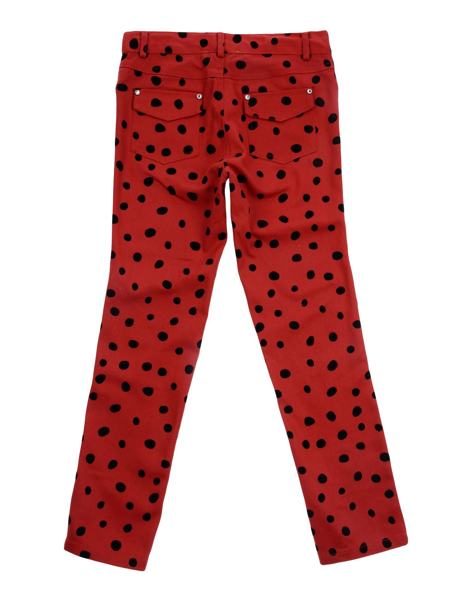 denim, rhinestones, polka dots, coloured wash, mid rise, front closure, button, zip, multipockets, stretch, wash at 30� c, dry cleanable, iron at 110� c max, do not bleach, do not tumble dry, straight leg