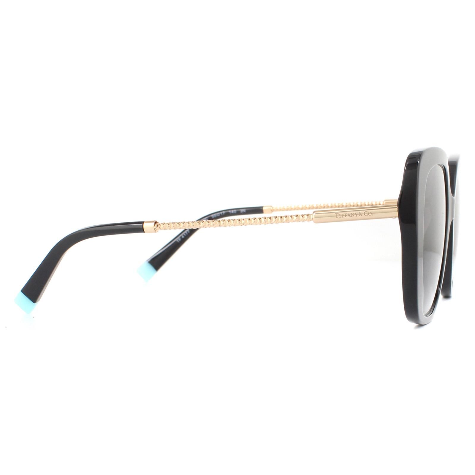 Tiffany Sunglasses TF4177 80013C Black Grey Gradient