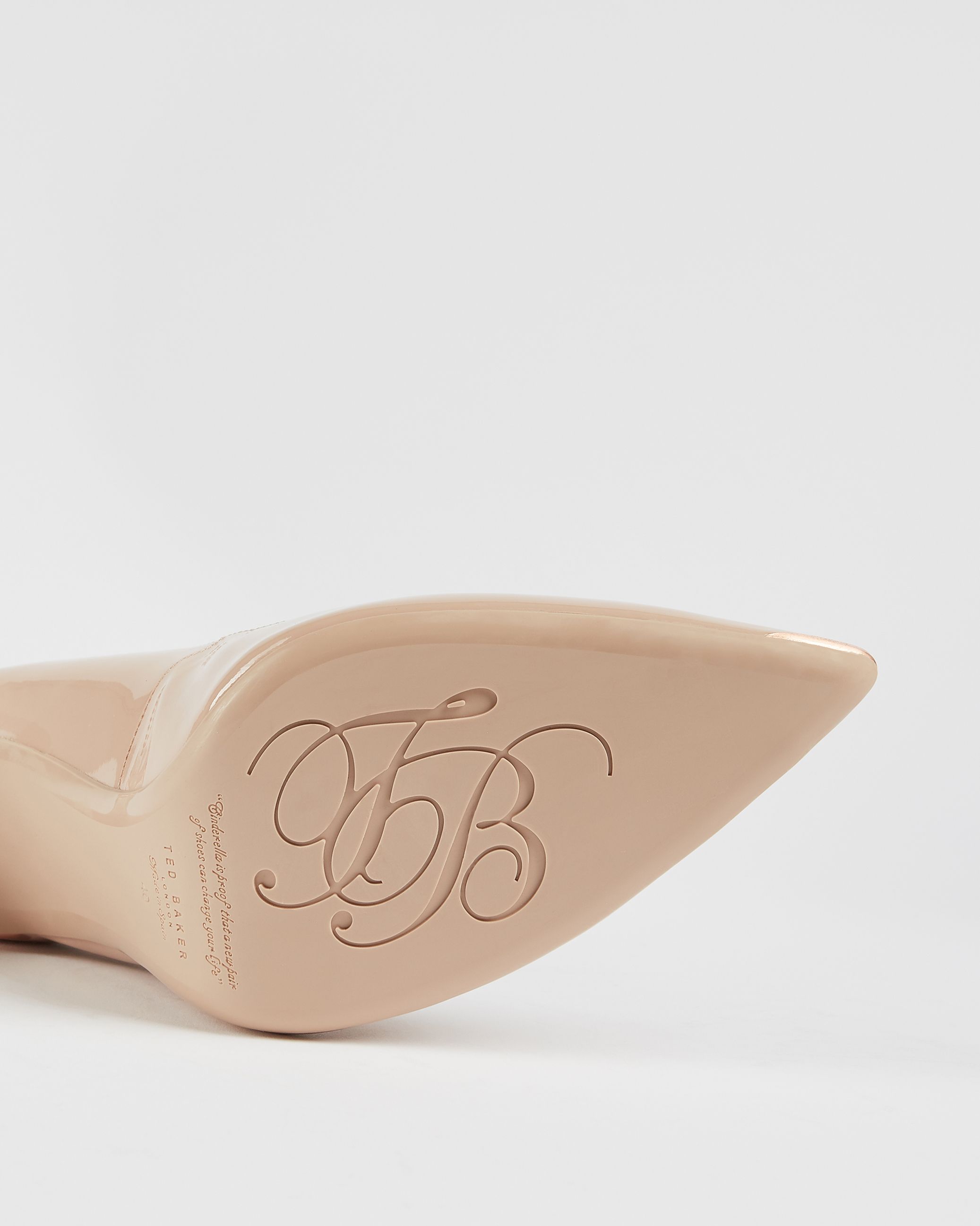 ted baker melnil patent leather courts