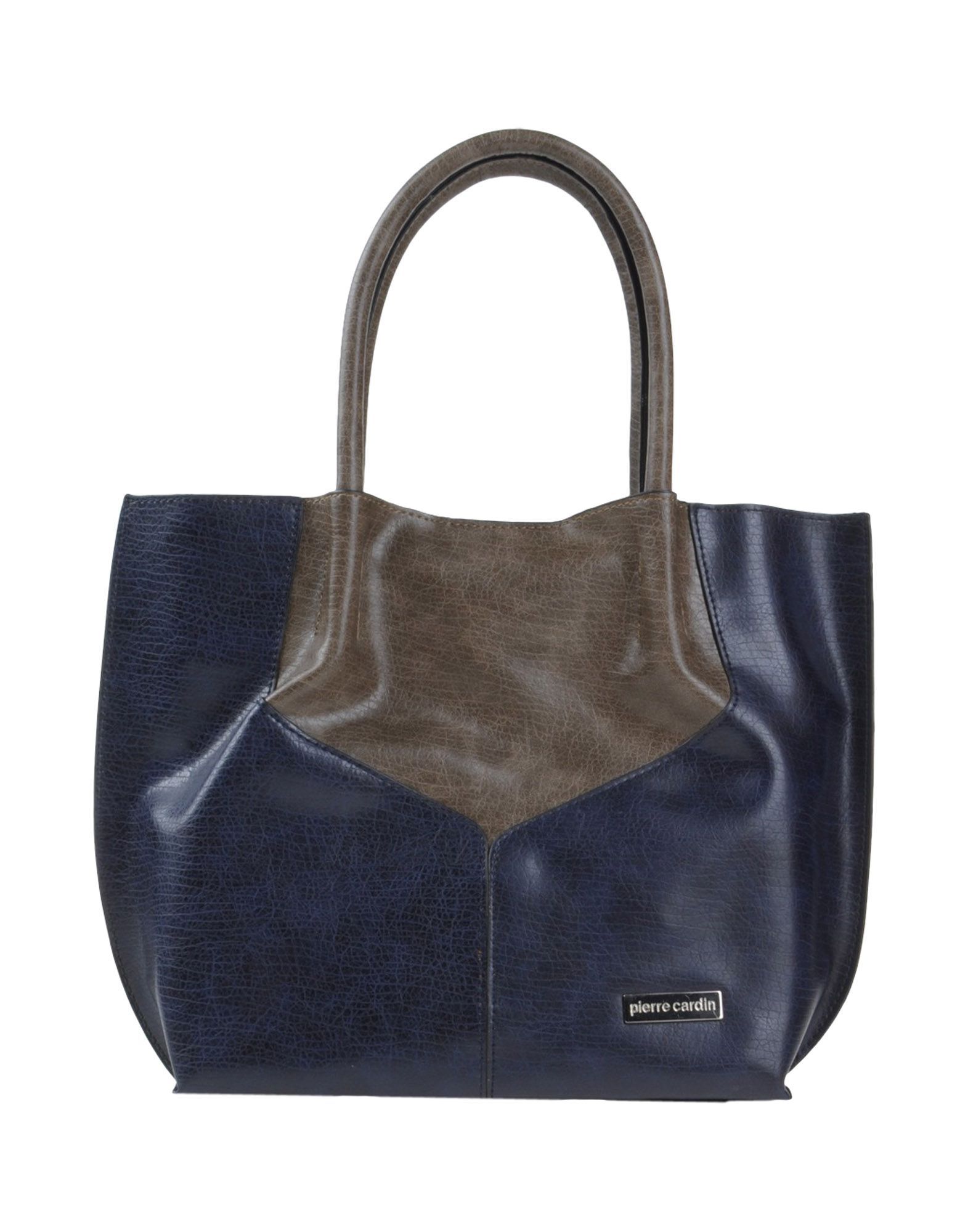 Pierre Cardin Dark Blue Faux Leather Shopper Bag