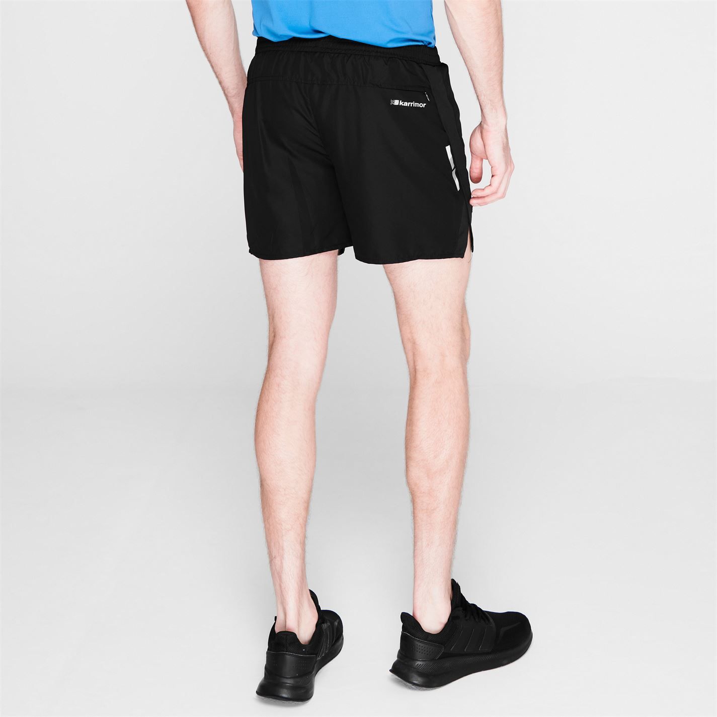 <strong> Karrimor 5inch Running Shorts Mens </strong><br><br> Conquer your next workout with the 5inch Running Shorts from Karrimor. Crafted with a lightweight and breathable fabric, these shorts deliver outstanding moisture management to help keep you cool and dry. Design is finished with elasticated waistband, internal drawstring tie, and reflective elements.<br>> Men's running shorts<br>> Elasticated waist with internal drawstring<br>> Internal briefs<br>> Secure zipped pocket to reverse<br>> Sweat wicking<br>> Reflective details<br>> 100% polyester<br>> Machine washable at 30 degrees<br>> Signature Karrimor branding