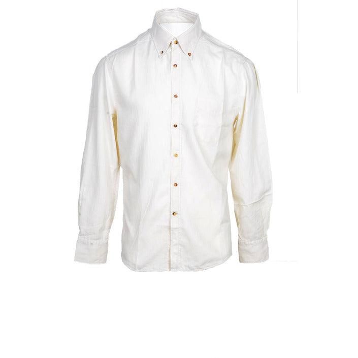 Brand: Brunello Cucinelli
Gender: Men
Type: Shirts
Season: Fall/Winter

PRODUCT DETAIL
• Color: white
• Pattern: plain
• Fastening: buttons
• Sleeves: long
• Collar: classic

COMPOSITION AND MATERIAL
• Composition: -100% cotton 
•  Washing: machine wash at 30°