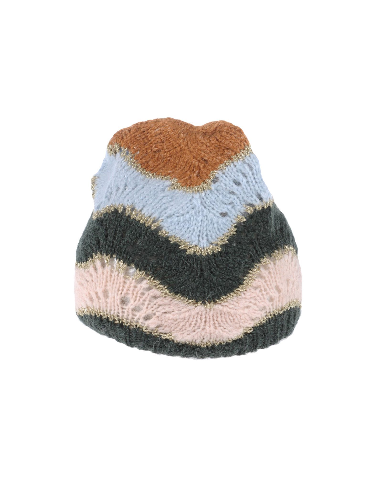 lightweight knitted, knitted, lam�, stripes, no appliqu�s, beanie