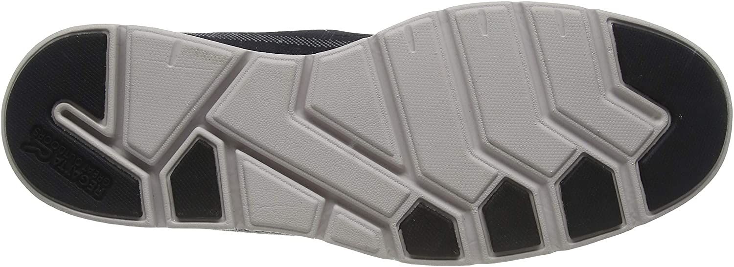 Material: 85% polyester, 15% polyurathane. Engineered and woven mesh upper for lightweight breathability. EVA comfort footbed. Lightweight EVA bottom unit with rubber pods for a perfect balance of lightweight traction.