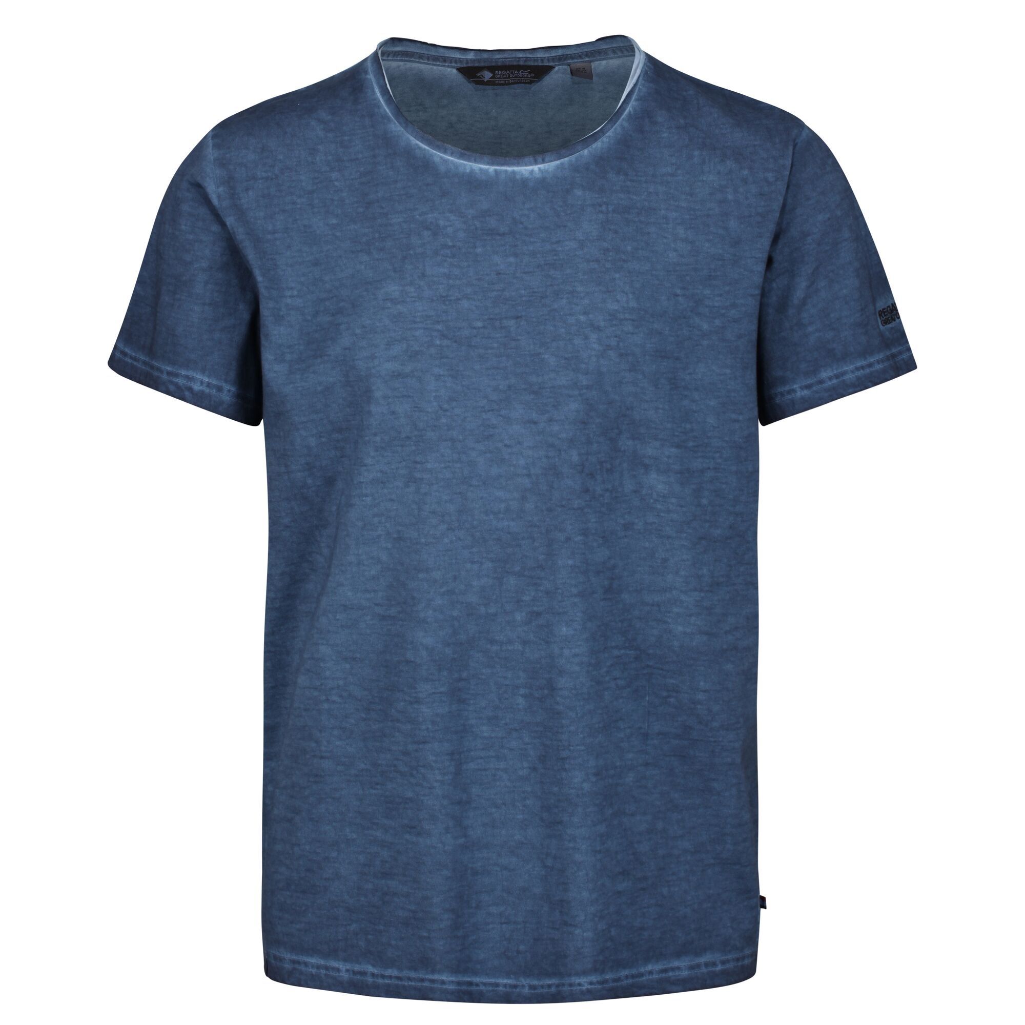 Material: 100% organic cotton. Crew neck. Short sleeves. Regular fit.