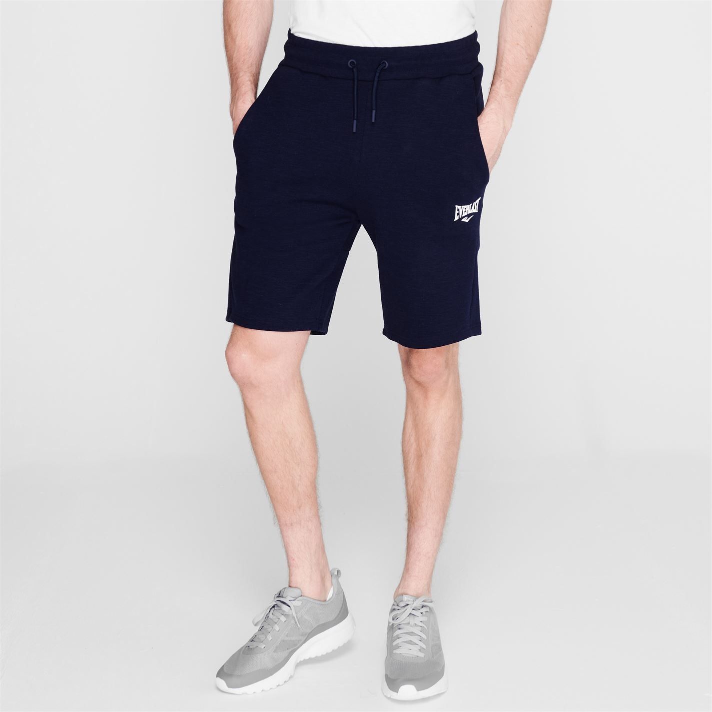 <strong>Everlast Fleece Shorts Mens</strong><br><br> The Mens Everlast Fleece Shorts are perfect for everyday wear, crafted with an elasticated waistband with an adjustable drawcord for a secure fit, a soft fleece lining gives a warm feel and the Everlast branding completes the look.<br>> Mens shorts<br>> Elasticated waistband<br>> Adjustable drawcord<br>> Soft fleece lining<br>> Two open pockets<br>> Everlast branding<br>> 70% cotton, 30% polyester<br>> Machine washable<br>> Keep away from fire