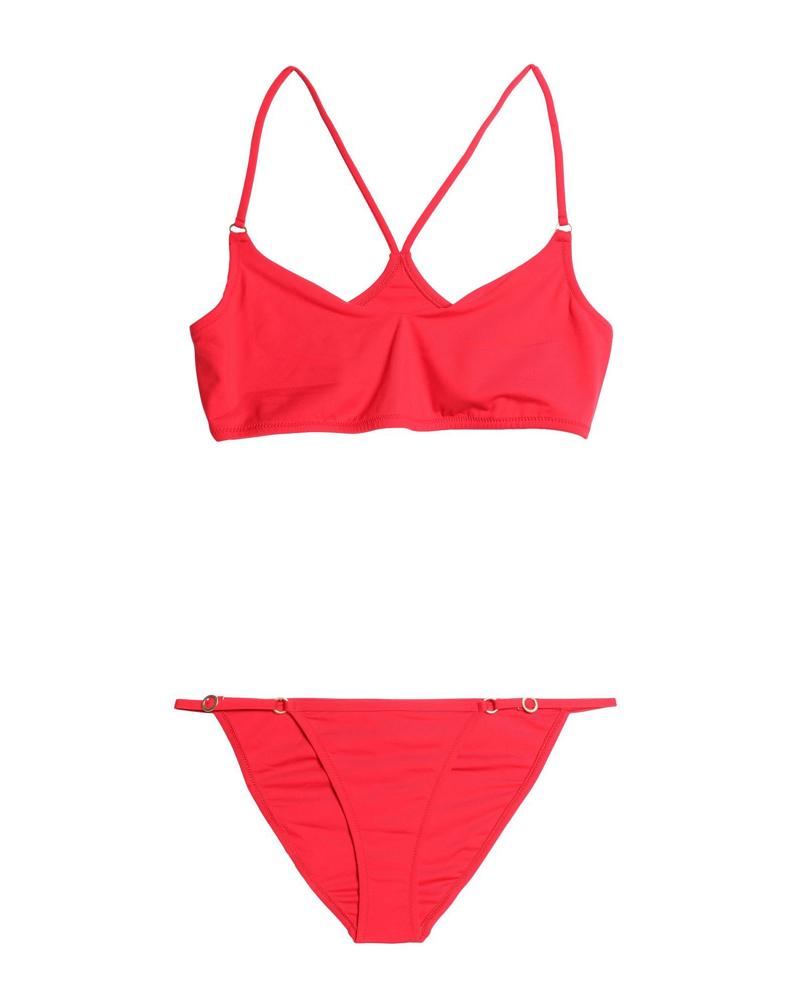 Melissa Odabash Red Racerback Bikini Set