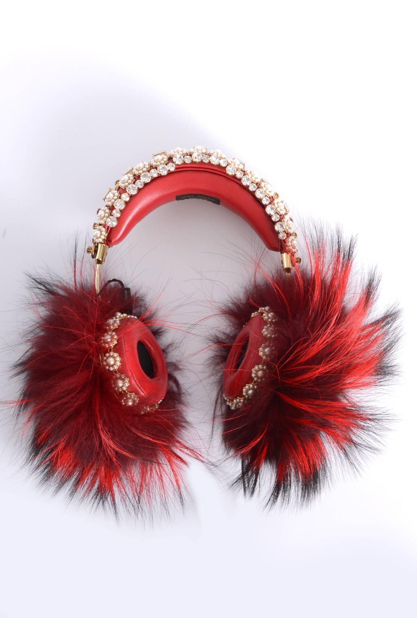 Dolce & Gabbana Women Fur and Jewels Headphone
BI0824 AL980
100% Lambskin