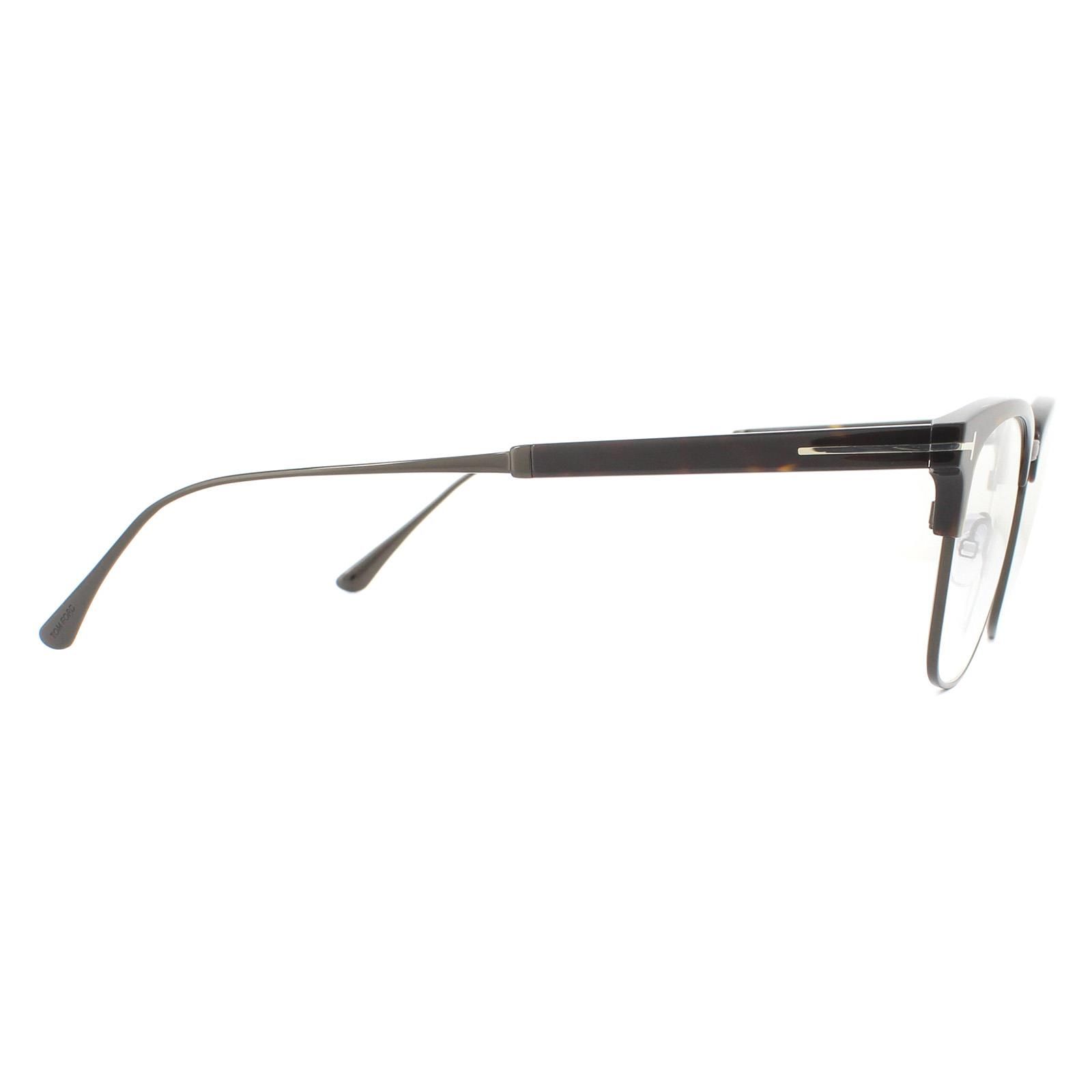 Tom Ford Glasses Frames FT5590-B 052 Dark Havana Men Women