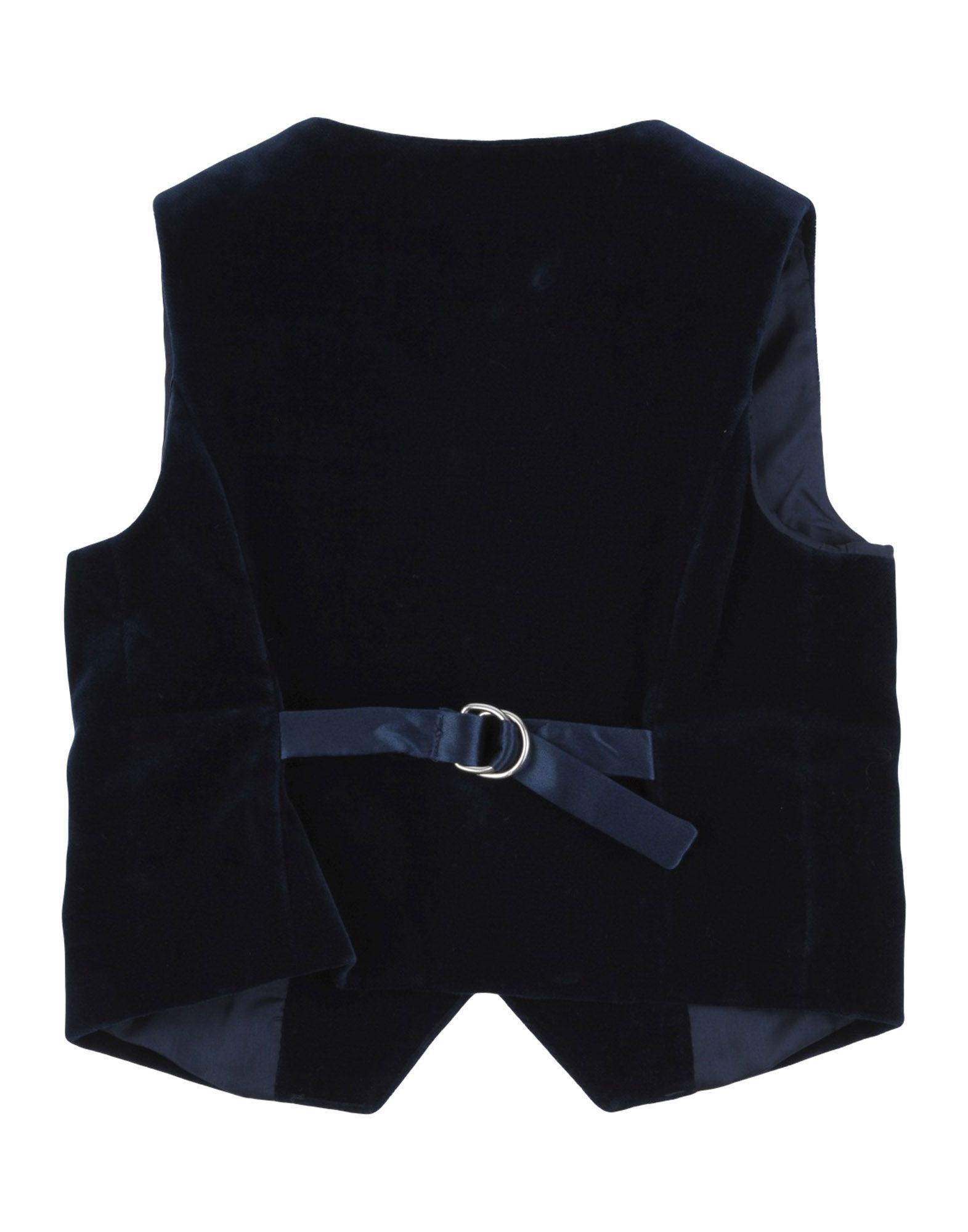 velvet, logo, solid colour, multipockets, button closing, v-neckline, single-breasted , sleeveless, lined interior, do not wash, dry cleanable, iron at 110� c max, do not bleach, do not tumble dry, button closing waistcoat with belt