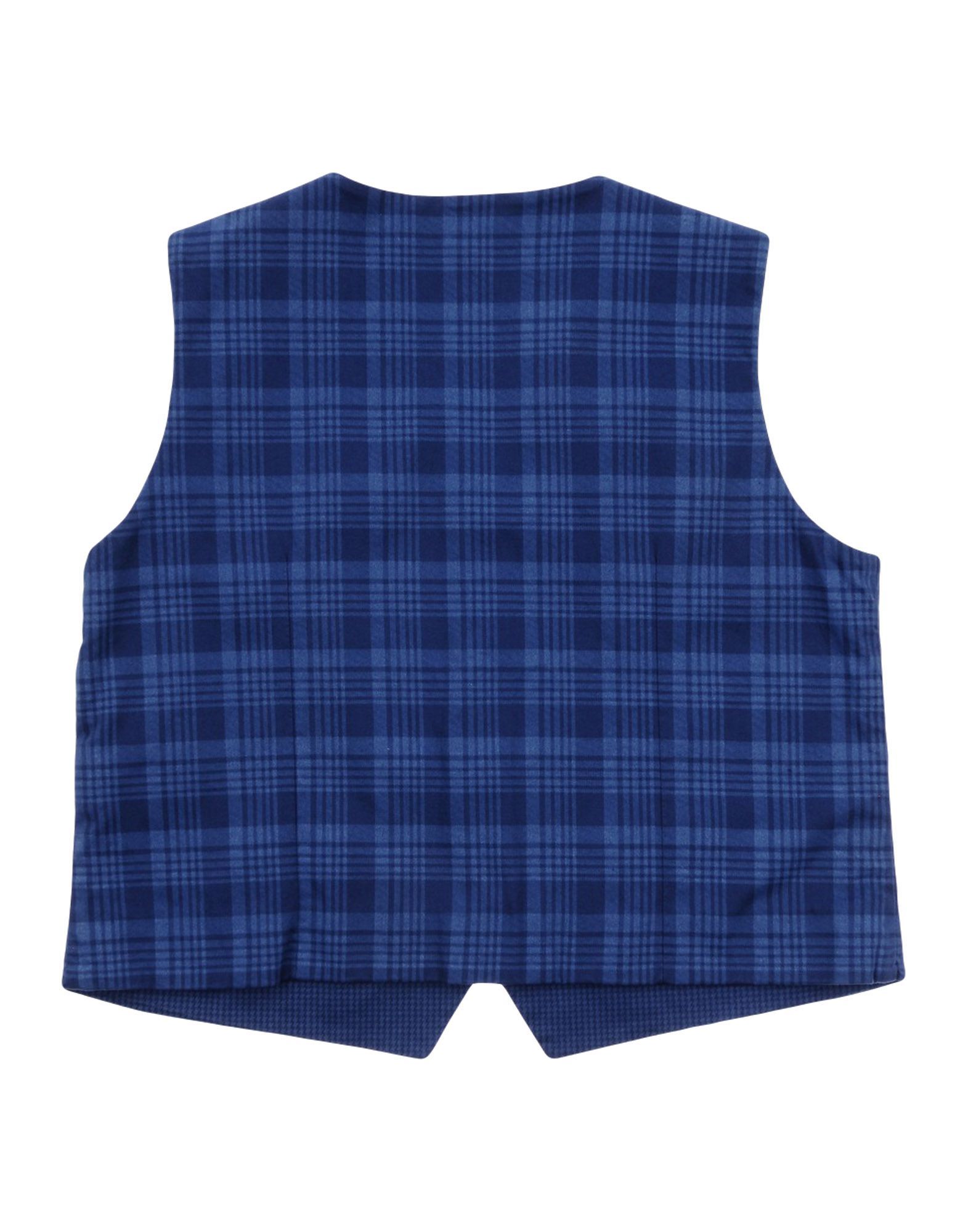 plain weave, no appliqu�s, tartan pattern, multipockets, 4 buttons, v-neckline, single-breasted , sleeveless, wash at 30� c, dry cleanable, iron at 110� c max, do not bleach, do not tumble dry, semi-lined, stretch, button closing waistcoat