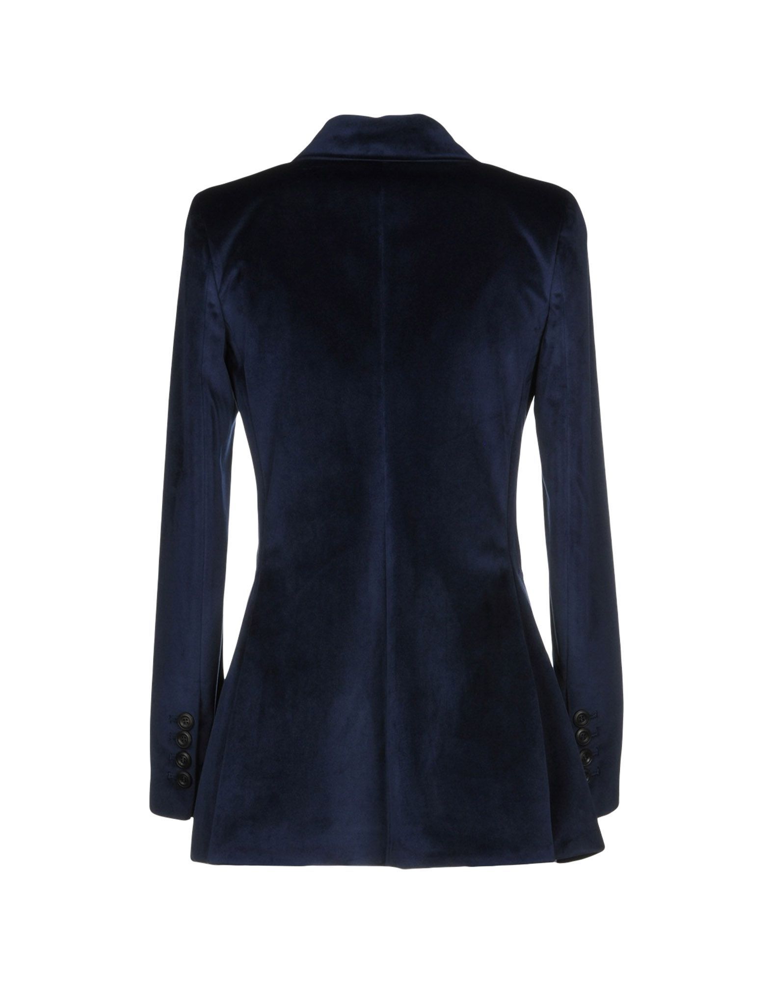 velvet, no appliqu�s, basic solid colour, button closing, lapel collar, double-breasted, long sleeves, fully lined, multipockets, single-breasted jacket, small sized