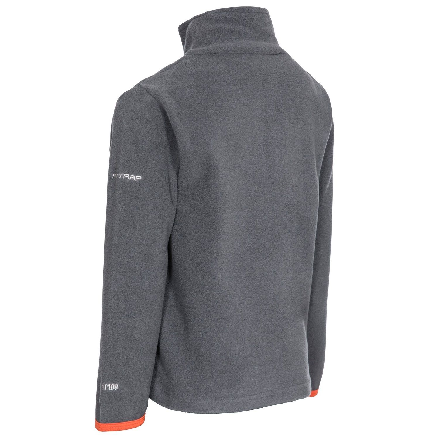 Airtrap. 1/2 Zip in Contrast Colour. Contrast Binding on Cuffs. Contrast Facing on Inner Collar. 100% Polyester Microfleece. Trespass Childrens Chest Sizing (approx): 2/3 Years - 21in/53cm, 3/4 Years - 22in/56cm, 5/6 Years - 24in/61cm, 7/8 Years - 26in/66cm, 9/10 Years - 28in/71cm, 11/12 Years - 31in/79cm.