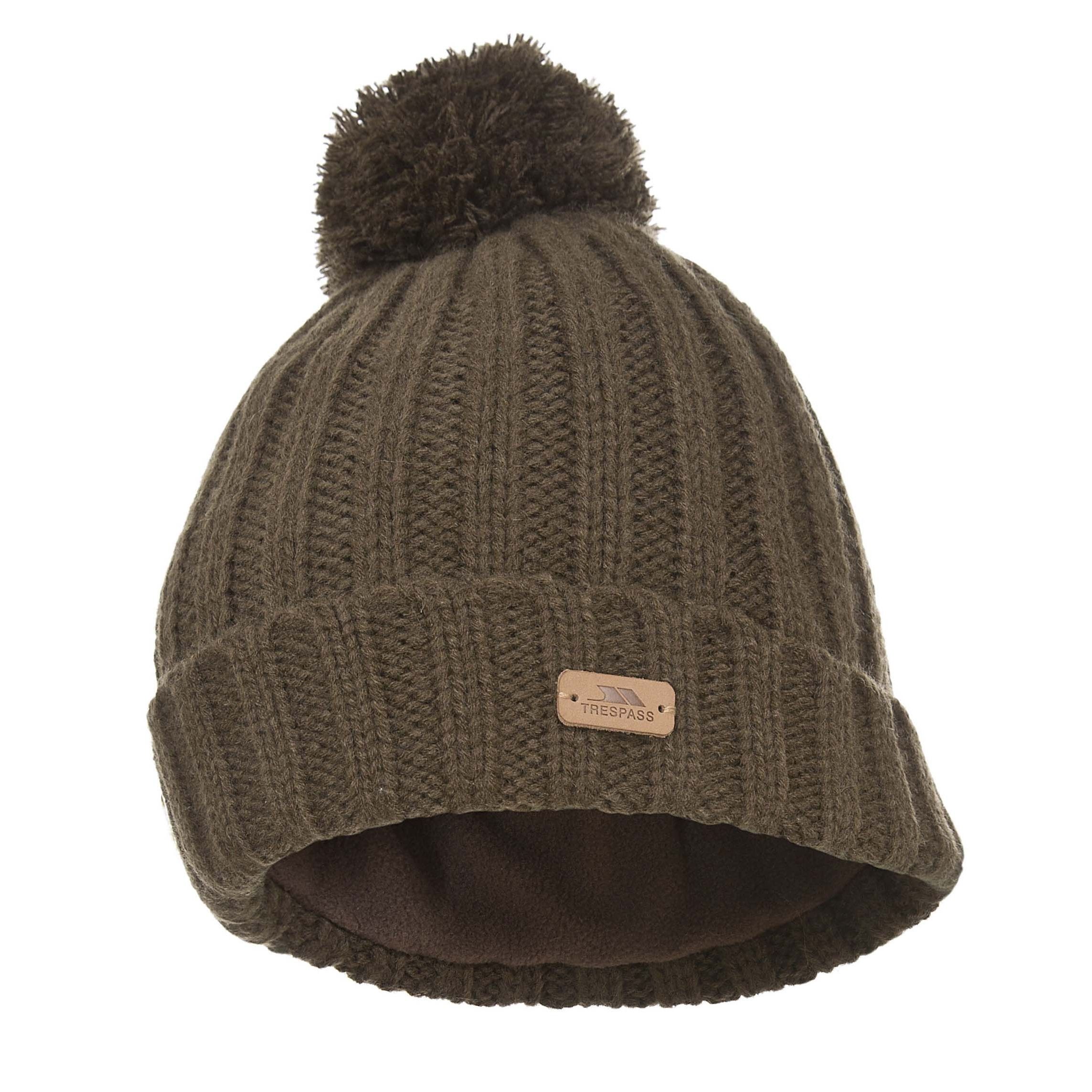 Outer: 100% Acrylic, Lining: 100% Polyester Anti Pil Fleece. Round off your look and shield yourself against the chill with the Thorns mens knitted beanie hat. Fully fleece lined.