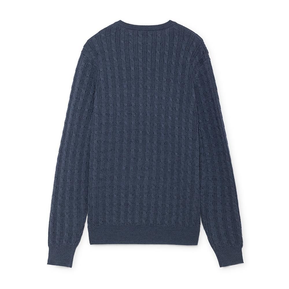 - Crew Neck- Long Sleeved- Navy- Refer to size charts for measurementsL