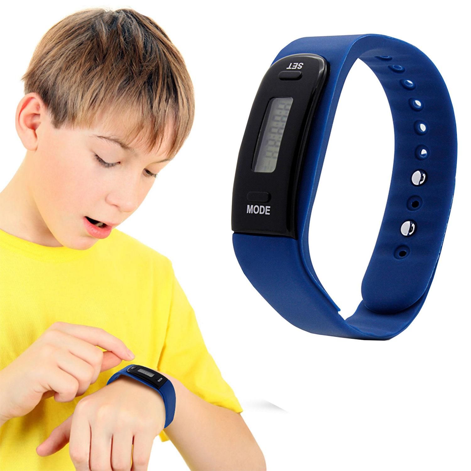 Aquarius 111 Teen Fitness Activity Pedometer Smart Wristband Tracker - Blue

Aquarius 111 is the next best thing in smartwatches for kids! With 6 colours available and a range of features like digital time display to sleep tracking, cronometer, distance and calorie display, your child will love to learn how to tell the time while keeping in track of his daily activities.


Key Features : 
Pedometer, Distance, Calories, Sports Time, Sports Speed, Setting (Year, Month, Date, Time and Personal information).
The pedometer is a non-Bluetooth, non APP and no smartphone needed design, a simple but powerful pedometer. 
It is very easy to use, the perfect gift for your kids, parents, family, friends.
High-performance button battery last between 1-2 years, So it means that it can't be charged.
Technical Specifications :
Working Voltage: 1.5V
Working Current: 11-3uA
Display Screen: LCD 0.69’’ E-link Display
Battery: Button cell battery AG3/LR41
Waterproof Grade: IP56
Product Specifications:
Brand: Aquarius 
Materials: Rubber
Model: AQ111
Weight: 42g
Display: LED Display
Product Dimensions: 8x9x3cm
Package Includes: 1x Aquarius AQ 111 Teen Fitness Activity Tracker