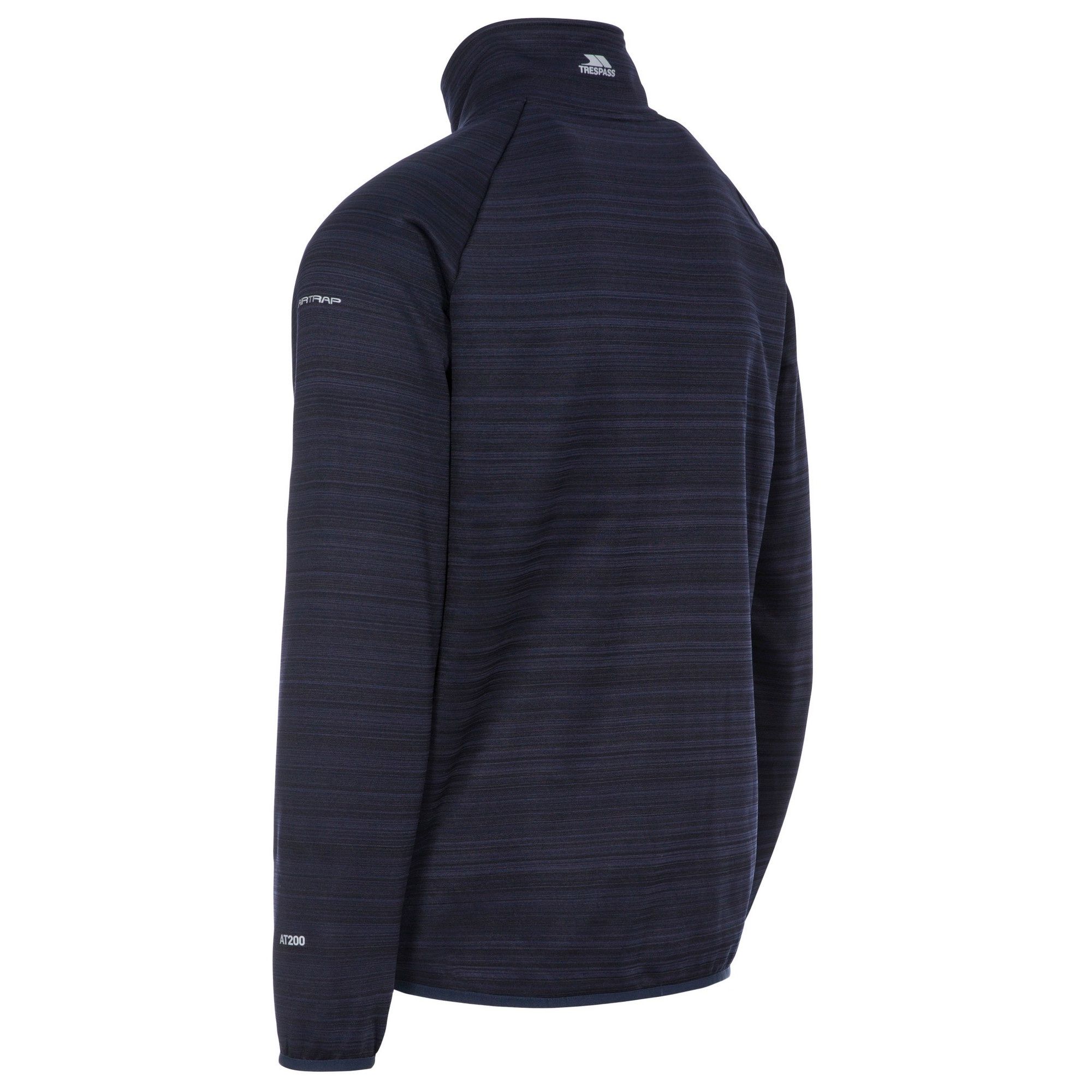 100% Polyester. Airtrap. 230gsm. 3 zipped pockets. Bonded chest pocket. Inner zip facing. Binding at hem and cuffs. Trespass Mens Chest Sizing (approx): S - 35-37in/89-94cm, M - 38-40in/96.5-101.5cm, L - 41-43in/104-109cm, XL - 44-46in/111.5-117cm, XXL - 46-48in/117-122cm, 3XL - 48-50in/122-127cm.