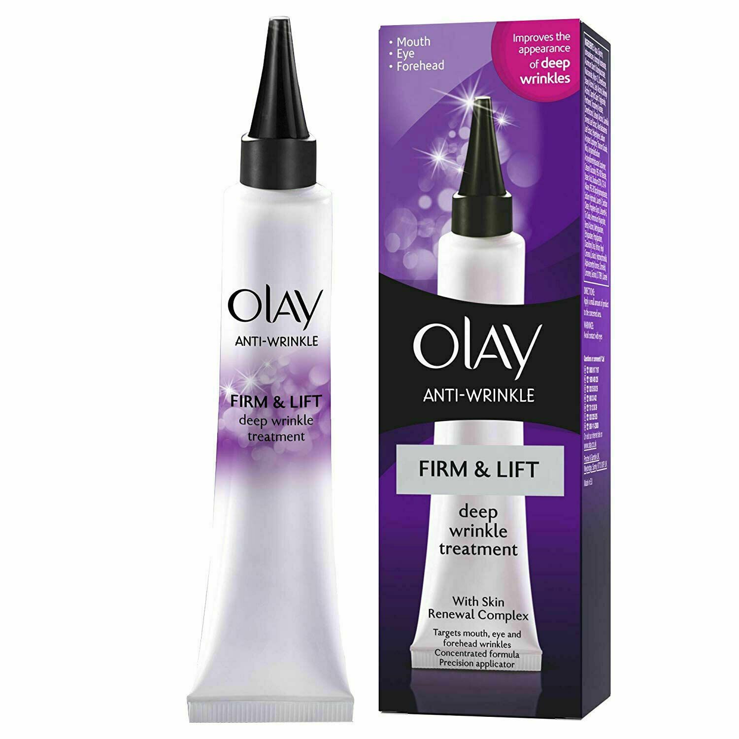 Olay Anti-Wrinkle Firm & Lift Moisturiser Deep Wrinkle Treatment 30ml