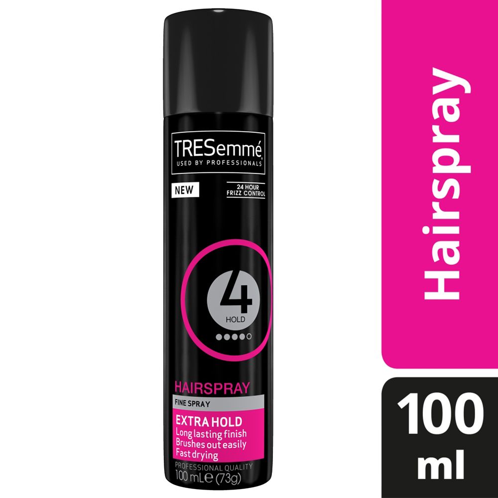 TRESemme 24 Hour Frizz Control Hair Spray, Extra Hold, Pack of 5, 100ml