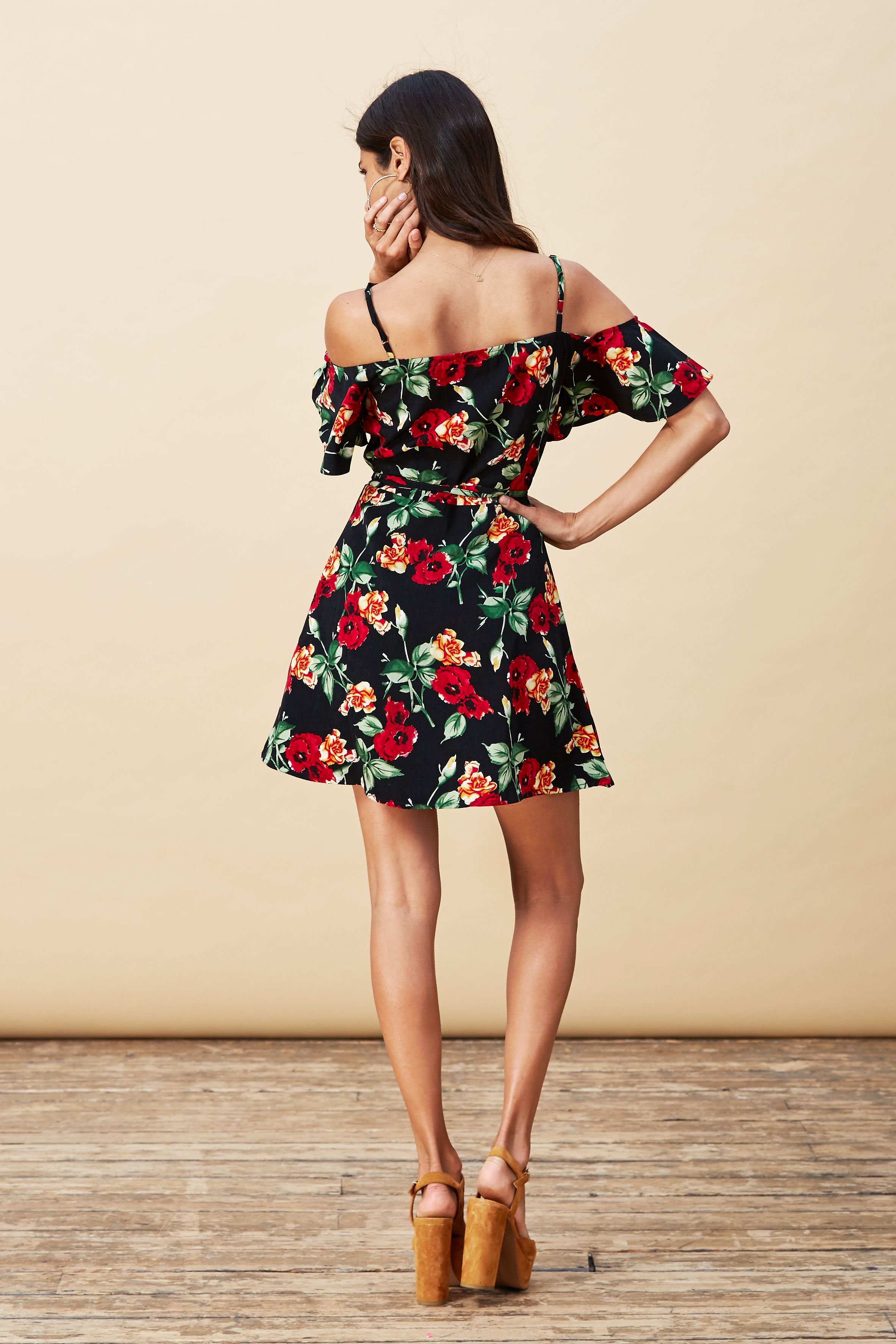 Marlin Dress in Wild Rose