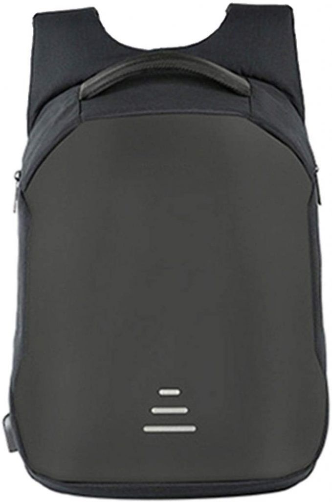 Aquarius Advanced Anti-Theft Backpack with USB Charging Port - Black

The anti-theft backpack features a concealed zip which makes it ideal for travel and commuting to keep your belongings secure. Featuring an Integrated USB Charging Port, simply plug in your portable power bank inside the bag to keep your technology charged whilst on the go. Keep your smartphone full power anytime and anywhere. Six inside pockets including protective pockets for laptops and iPads. Adjustable Shoulder strap with S-shaped ergonomic design. Perfect backpack for easy carrying of valuables and belonging. Padded back panel and padded shoulder straps help to carry the backpack with comfort. Huge compartment size that can fit laptops with ease. Adjustable Shoulder strap with S-shaped ergonomic design.  Stylish appearance and durable material ideal for school day-pack, outdoor travel, weekend getaway, business trip, hiking, camping etc. Perfect backpack for easy carrying of valuables and belongings. Easy accessible side pockets for quick access to essentials. Easy Access Pockets on the Shoulder Strap as well on the Backside of the Bag for quick access to essentials.

Key Features: 

   Outer Material:  Canvas
   Internal Material : Polyester
   Open Way : Zipper
   Product Dimensions : 43x33x11cm