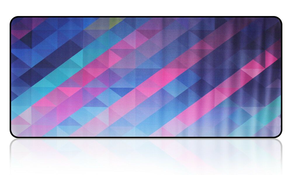Kaleidoscope Pattern Anti-Slip Keyboard Mat Laptop Computer Extended Gaming Mouse Pad

Large size design gaming mouse pad which is more than 3 mm thick to help you get a better operating experience when playing games. On the desk, it can prevent the keyboard and mouse sliding, so that the mouse will be more smoothly to reduce the error operation. It is a good companion on the computer desk.

Key Features: 

    Material: Rubber and cloth. Thick, comfortable, firm, mouse pad using premium materials. It has a waterproof coating to prevent damage from drinks and it can simply wash in hand
    High Quality Anti-Fraying Stitched Frame: The edge of the mouse pad using precision locking process, ensures it doesn't fray or fall apart or no cracklike other mouse pads
    Smooth Surface: Smooth surface designed for optical mice, no skipping, ensures fast smooth movement while maintaining speed and control during gaming,it improves tracking mouse movements, great for big screens
    Anti-Slip Rubber Base: The bottom of the mouse pad features a non-skid backing so it stays firmly in place
    Size: 600mm x 300mm x 2mm/23.62