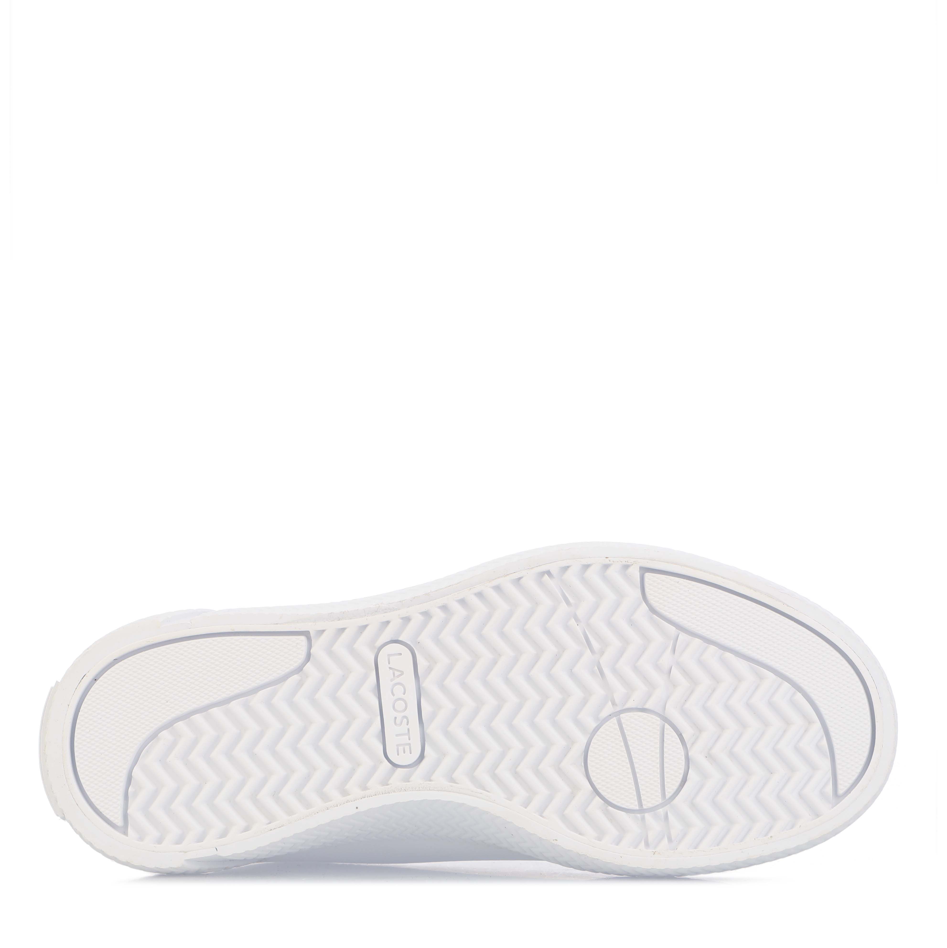 Girl's Lacoste Infant Gripshot Trainers in White pink