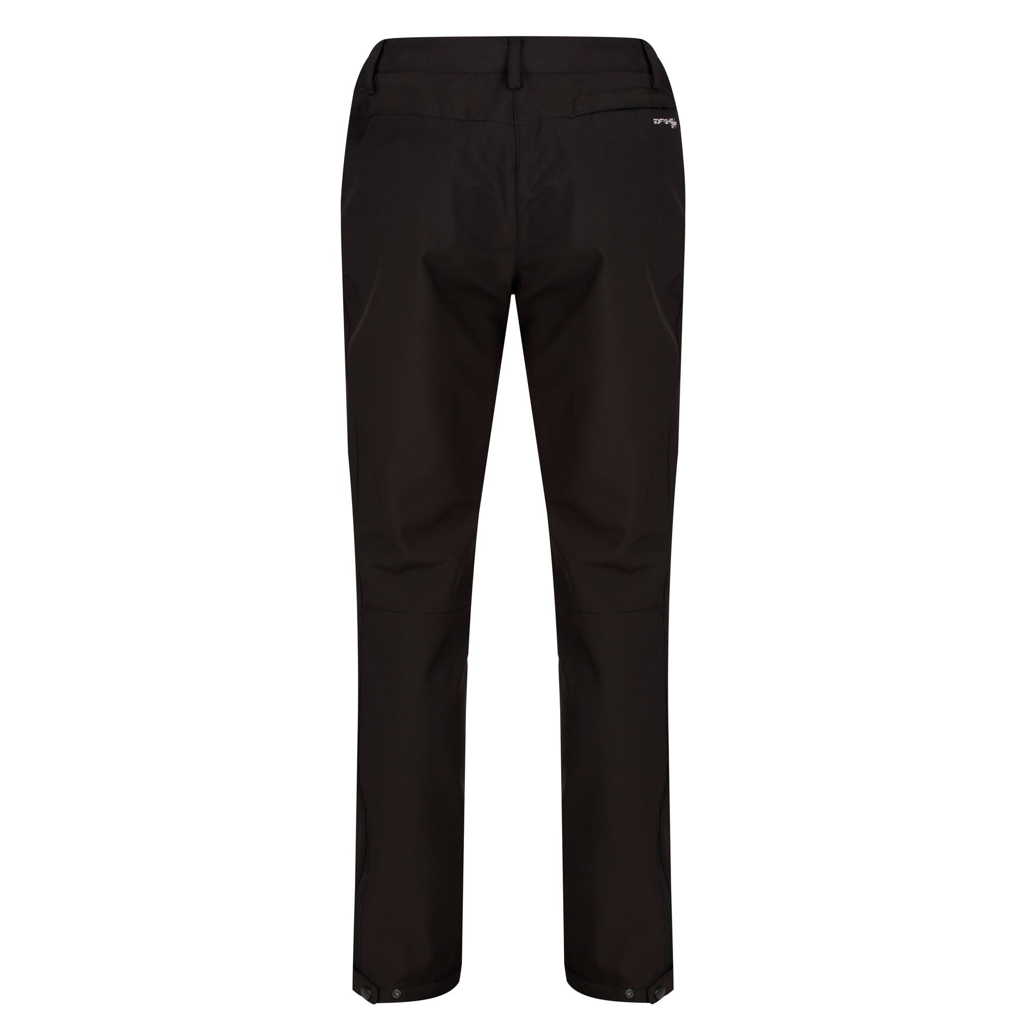 The womens Geo Softshell XPT II Trousers use a breathable, wind resistant membrane with a DWR (Durable Water Repellent) finish for maximum comfort on demanding days. They stave off showers and gales and keep you warm while allowing superb mobility. Packed with handy pockets and part elastic at the waist for comfort as you move, they have proven to be a best-selling performance trousers year-on-year. Leg length - 33ins. Regatta Womens sizing (waist approx): 6 (23in/58cm), 8 (25in/63cm), 10 (27in/68cm), 12 (29in/74cm), 14 (31in/79cm), 16 (33in/84cm), 18 (36in/91cm), 20 (38in/96cm), 22 (41in/104cm), 24 (43in/109cm), 26 (45in/114cm), 28 (47in/119cm), 30 (49in/124cm), 32 (51in/129cm), 34 (53in/135cm), 36 (55in/140cm). 15% Elastane, 85% Polyamide.