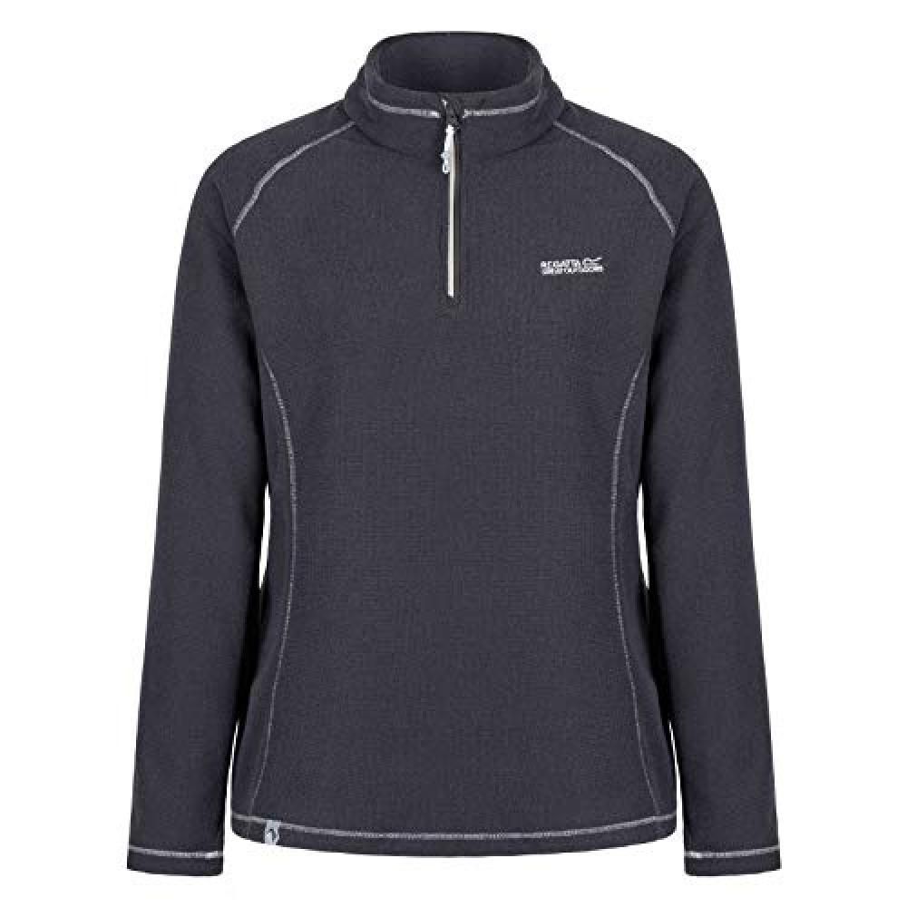 100% Polyester. Zip-neck design. 225gsm honeycomb fleece. Designed with raglan sleeves to sit smoothly under rucksacks. Self-fabric stand collar to protect against wind-chill. With the Regatta embroidery on the chest. 8 (32: To Fit (ins)). 10 (34: To Fit (ins)). 12 (36: To Fit (ins)). 14 (38: To Fit (ins)). 16 (40: To Fit (ins)). 18 (42: To Fit (ins)). 20 (44: To Fit (ins)).