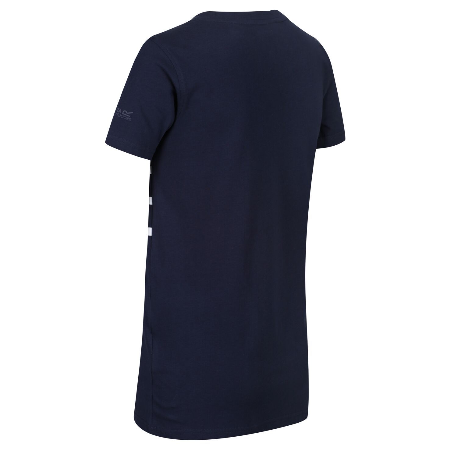 Material: 100% Cotton. Sustainably sourced, casual crew neck t-shirt made from 160gsm Coolweave 100% Organic Cotton jersey fabric. Features an in-house print inspired by all things outdoors. Garment washed for a softer, broken-in feel.