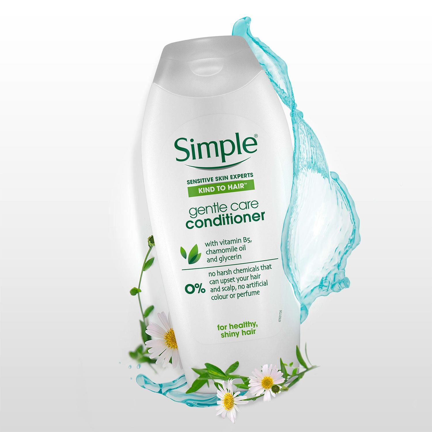 Simple Kind to Hair Gentle Cleansing Shampoo & Conditioner Duo With