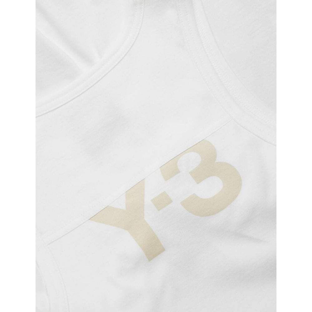 Y-3 Men's Back Logo Vest White