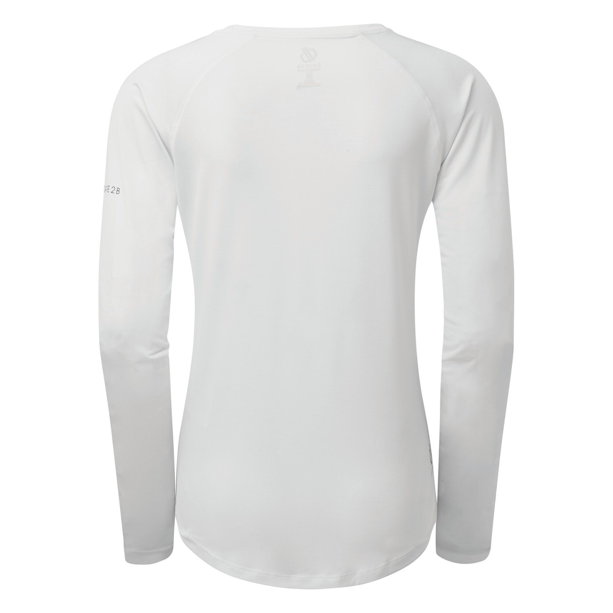 Material: 90% Polyester (Q-Wic Plus lightweight polyester), 10% Elastane. Supremely soft and light-to-wear long-sleeved, v-neck workout t-shirt. Fabric provides UPF 50+ protection and features anti-bacterial odour control built in.