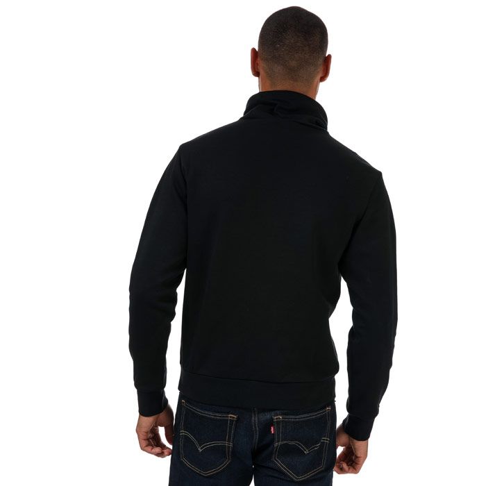 Mens Armani Exchange Graphic Logo Hoody in black.-  High neckline.- Long sleeves.- Ribbed trims.- Graphic print at the chest.- 84% Cotton  16% Polyester.  Machine wash at 30 degrees.- Ref: 3ZZMALJH7Z1200