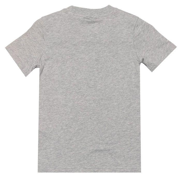 Junior Boys adidas Sport ID T-Shirt  Grey. <BR><BR>- Regular fit is wider at the body  with a straight silhouette. <BR>- Ribbed crewneck.<BR>- short sleeves. <BR>- Printed branding on chest.<BR>- 100% cotton single jersey. Machine washable.<BR>- Ref: ED6502J