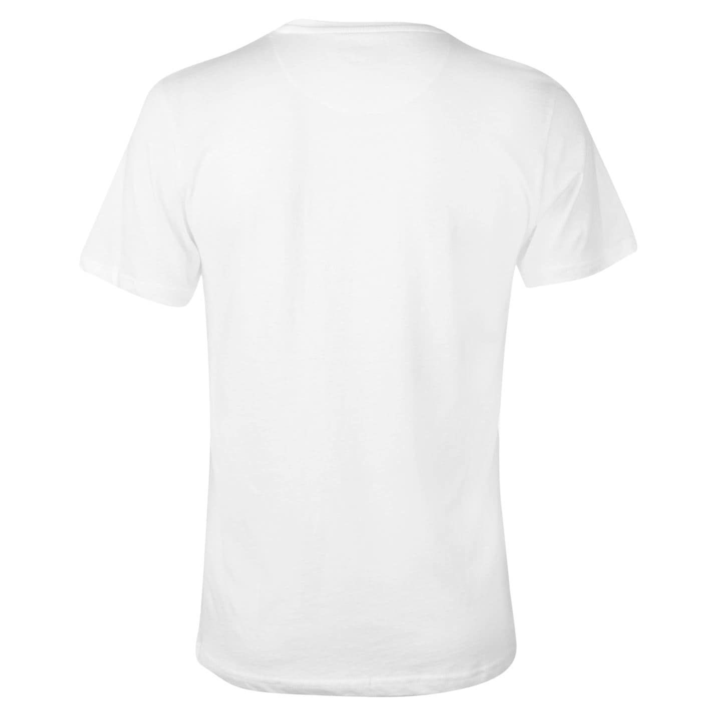 Firetrap Mens Graphic T-Shirt Crew Neck Short Sleeve Print Ribbed Soft ...