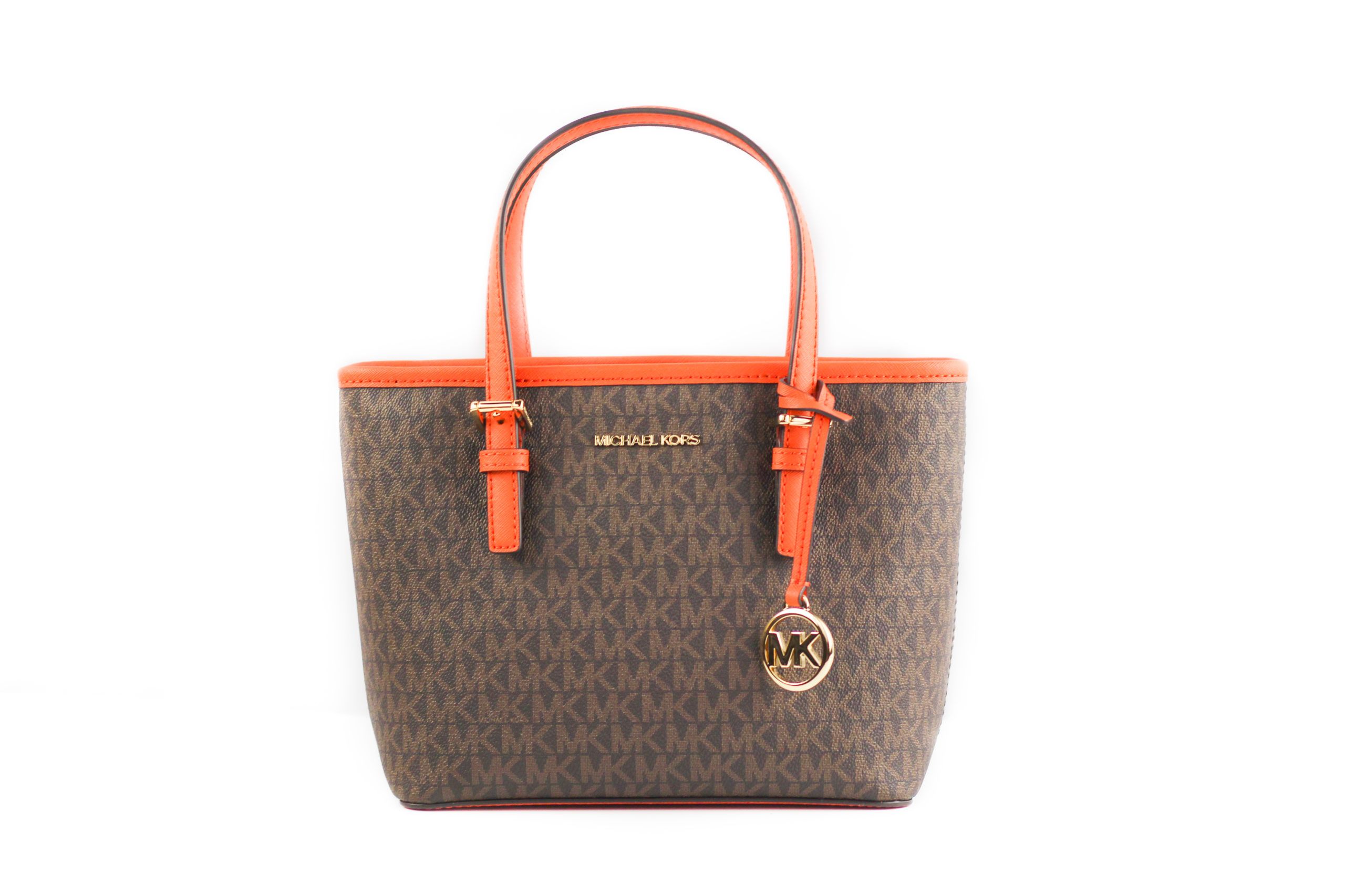 tangerine michael kors purse