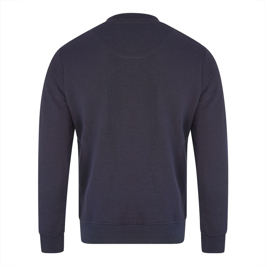 Aquascutum Royal Logo Navy Sweatshirt