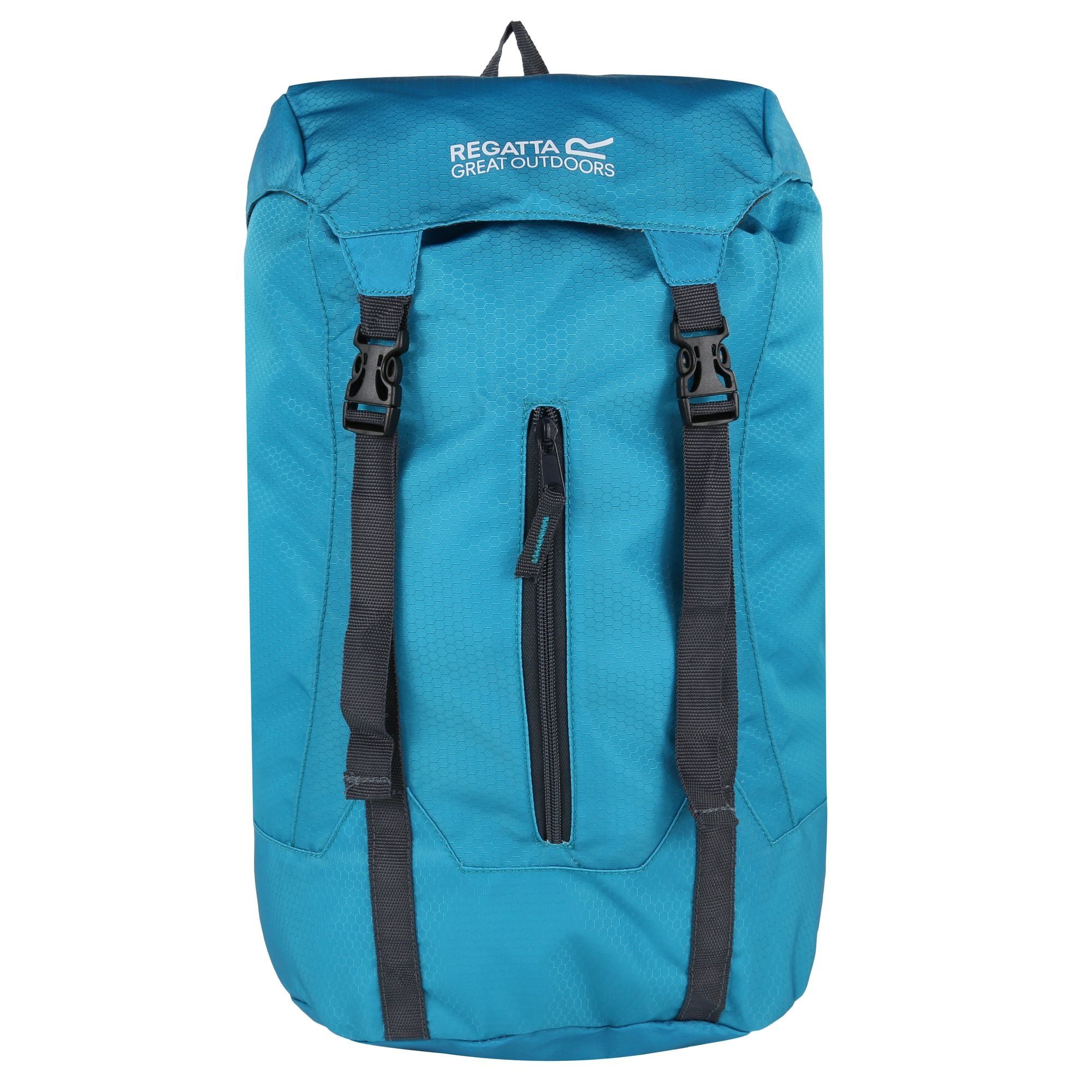 The Easypack II Packaway 25 Litre is a lightweight rucksack that handily folds down into its front pocket. It works brilliantly as a day bag when you want to leave your rucksack at base or as a picnic bag on camping trips and holidays. The straps use lightweight mesh fabric for breathability, and it features an easy carry handle on the top. 100% Polyester.