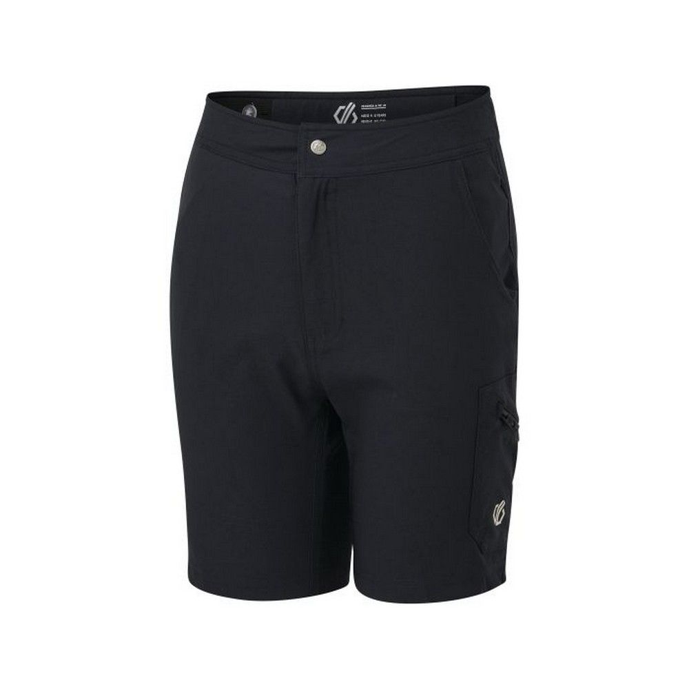 Kids lightweight water-resistant shorts. Quick drying. Zip fly opening. Multiple pockets. 1 x zipped patch pocket. Materials: 92% polyamide, 8% elastane.