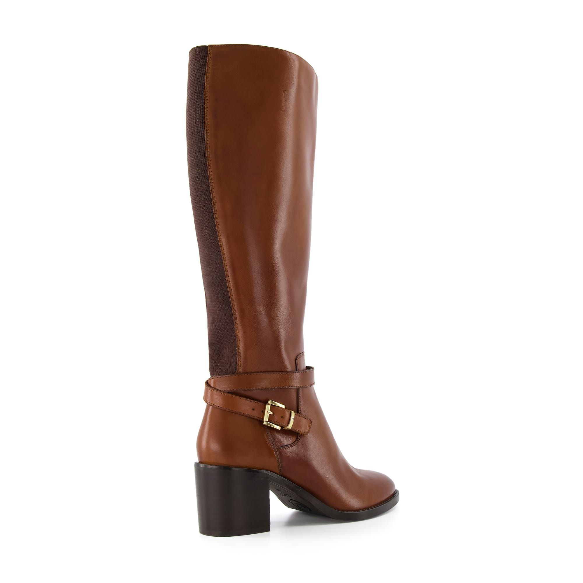 Dune Ladies TOWN Double Strap Knee High Boots