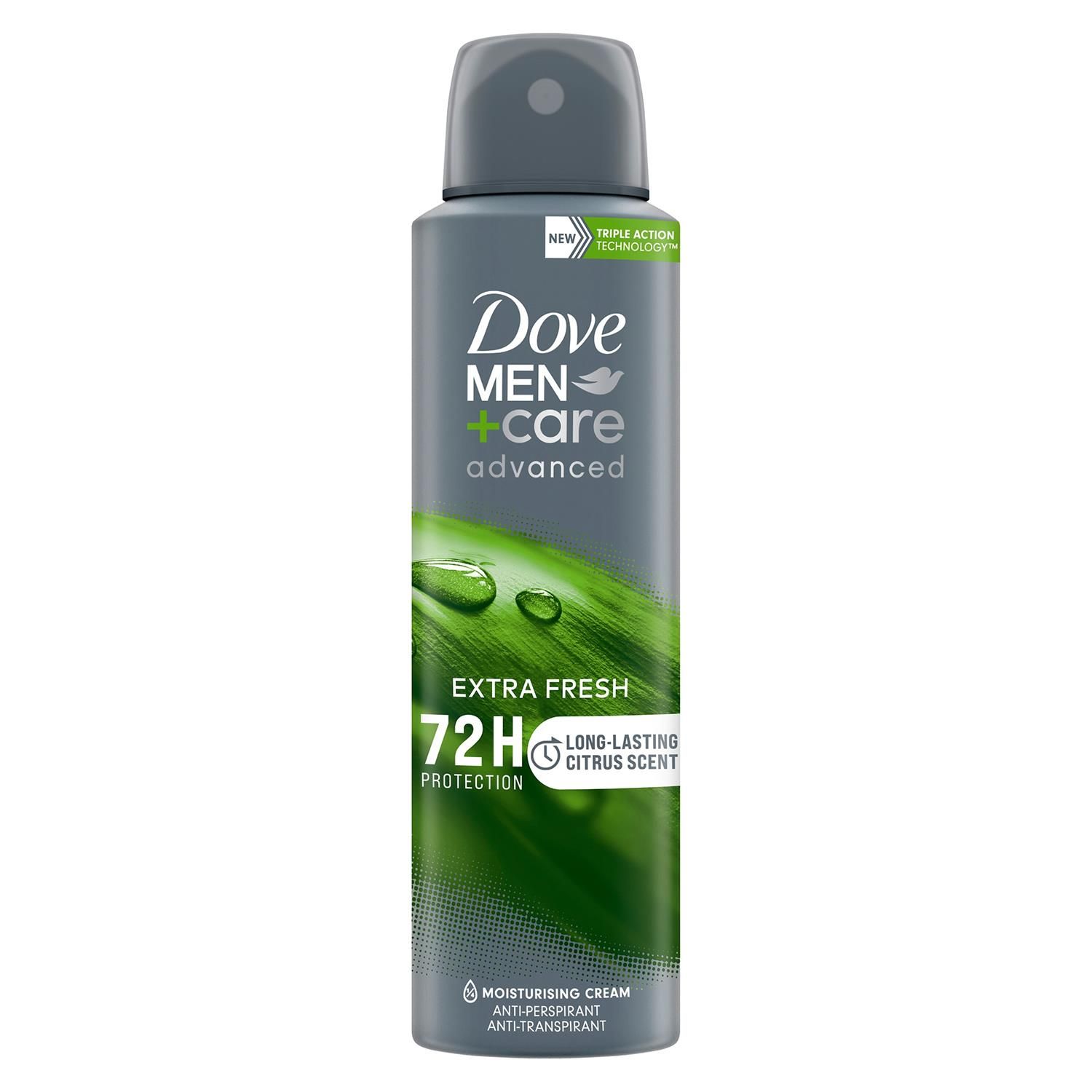 Dove Men+Care Antiperspirant Deodorant 72H Protection Extra Fresh 150