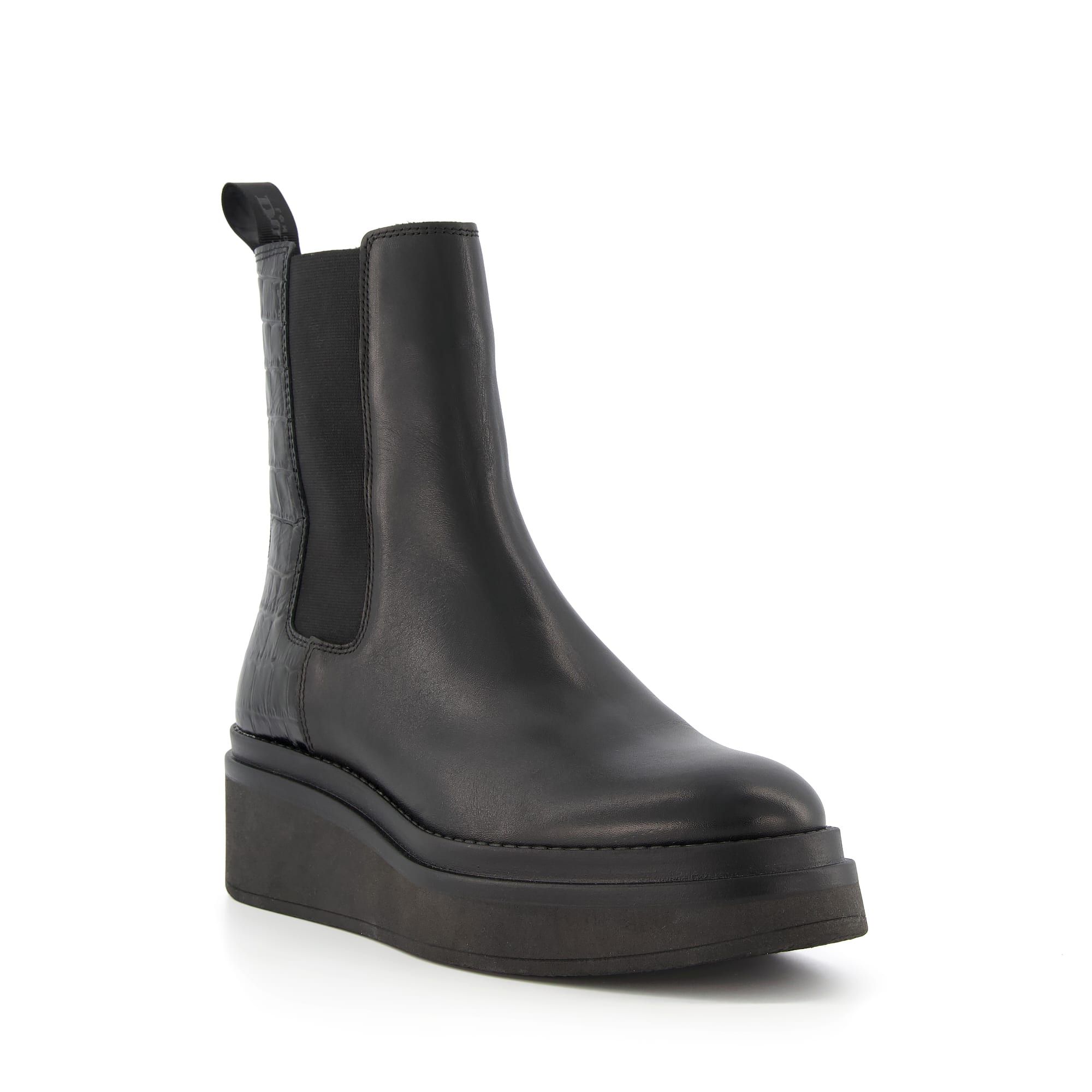 wedge sole chelsea boots