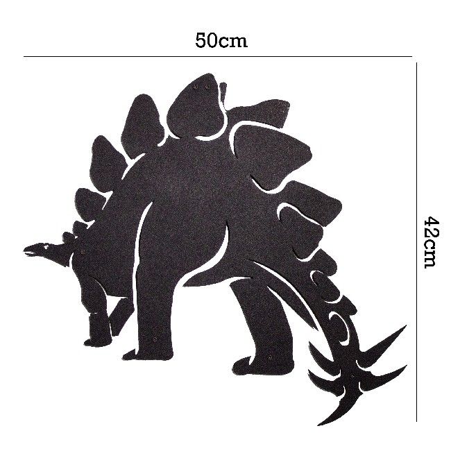 This animal-themed wall decoration is the perfect solution to decorate the walls of your home or office. It gives a touch of originality and colour to empty spaces. Color: Black | Product Dimensions: W50xD0,15xH42 cm | Material: Metal | Product Weight: 1,2 Kg | Packaging Weight: 1,7 Kg | Number of Boxes: 1 | Packaging Dimensions: W53xD2xH53 cm
