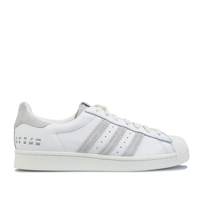 adidas Superstar Trainers in Off White