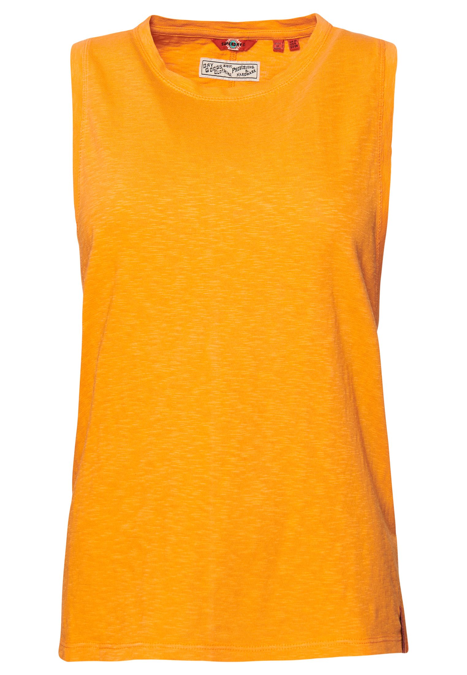 Get your retro beachy style on with our Vintage Surf Ranchero Vest. Perfect for layering, or wearing on its own to stay stylish and cool.Loose Fit – where comfort meets cool, a stylish loose cut makes this a must-have shapeSleevelessDropped armholesSignature Superdry logo patchMade with organic cotton grown using natural rather than chemical pesticides and fertilisers. The healthier soil this creates uses up to 80% less water which is better for our planet and for the farmers who grow it.