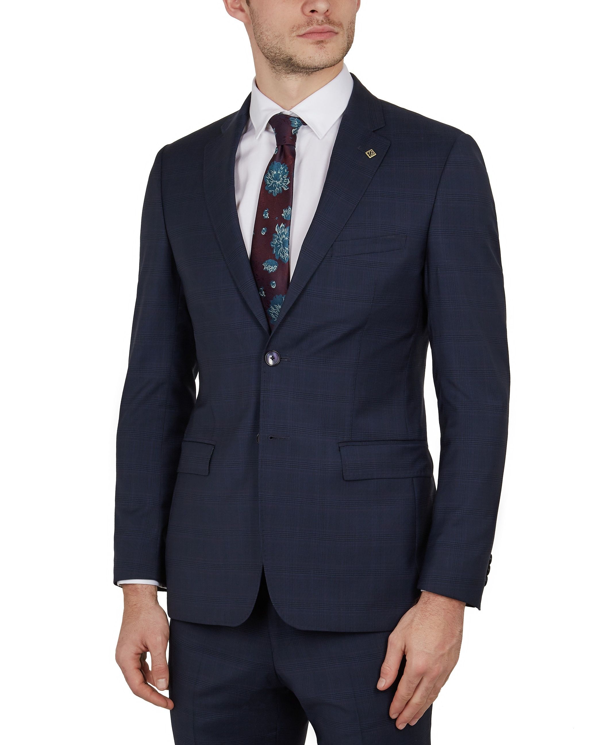 ted baker debonair check suit