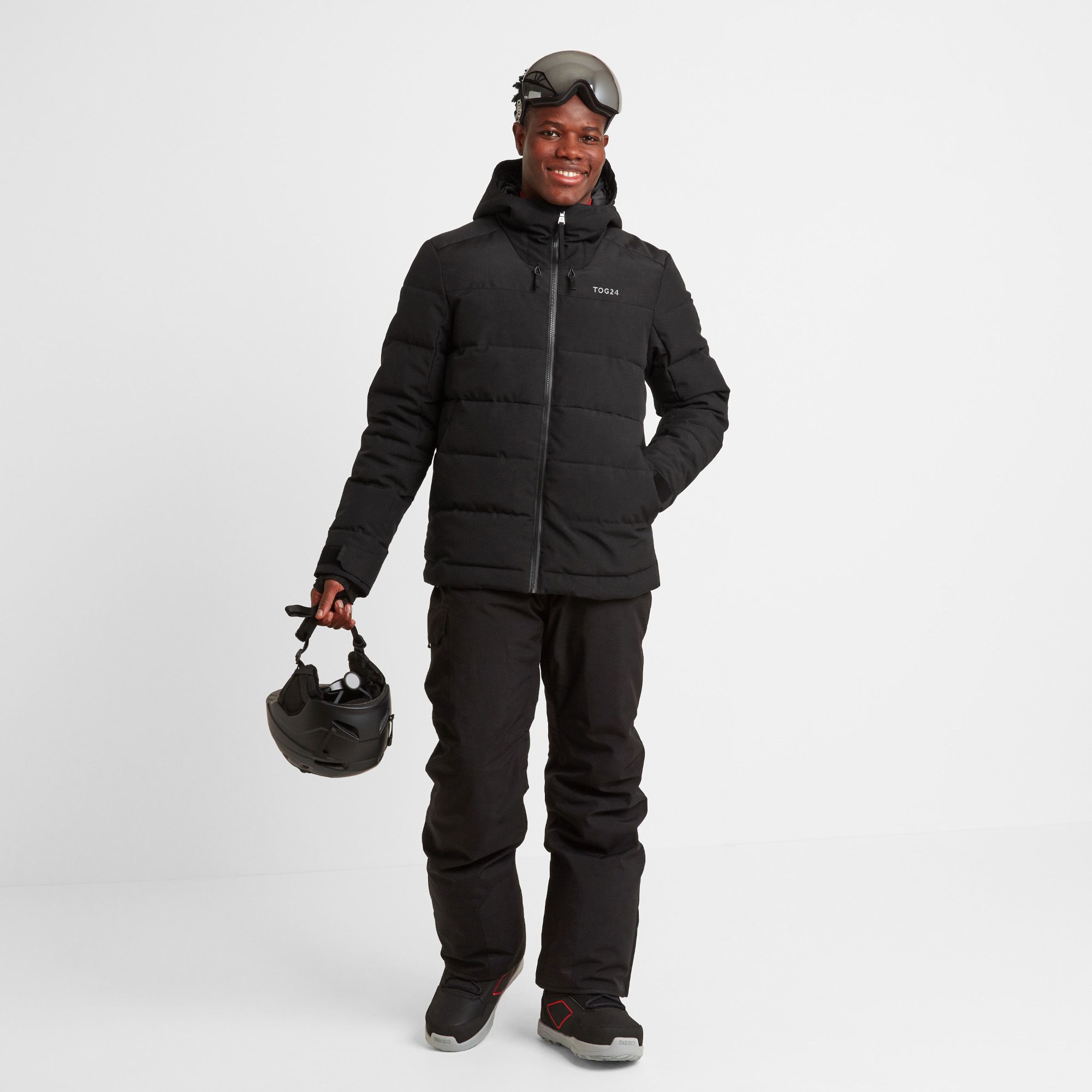 Berg Mens Ski Jacket Black