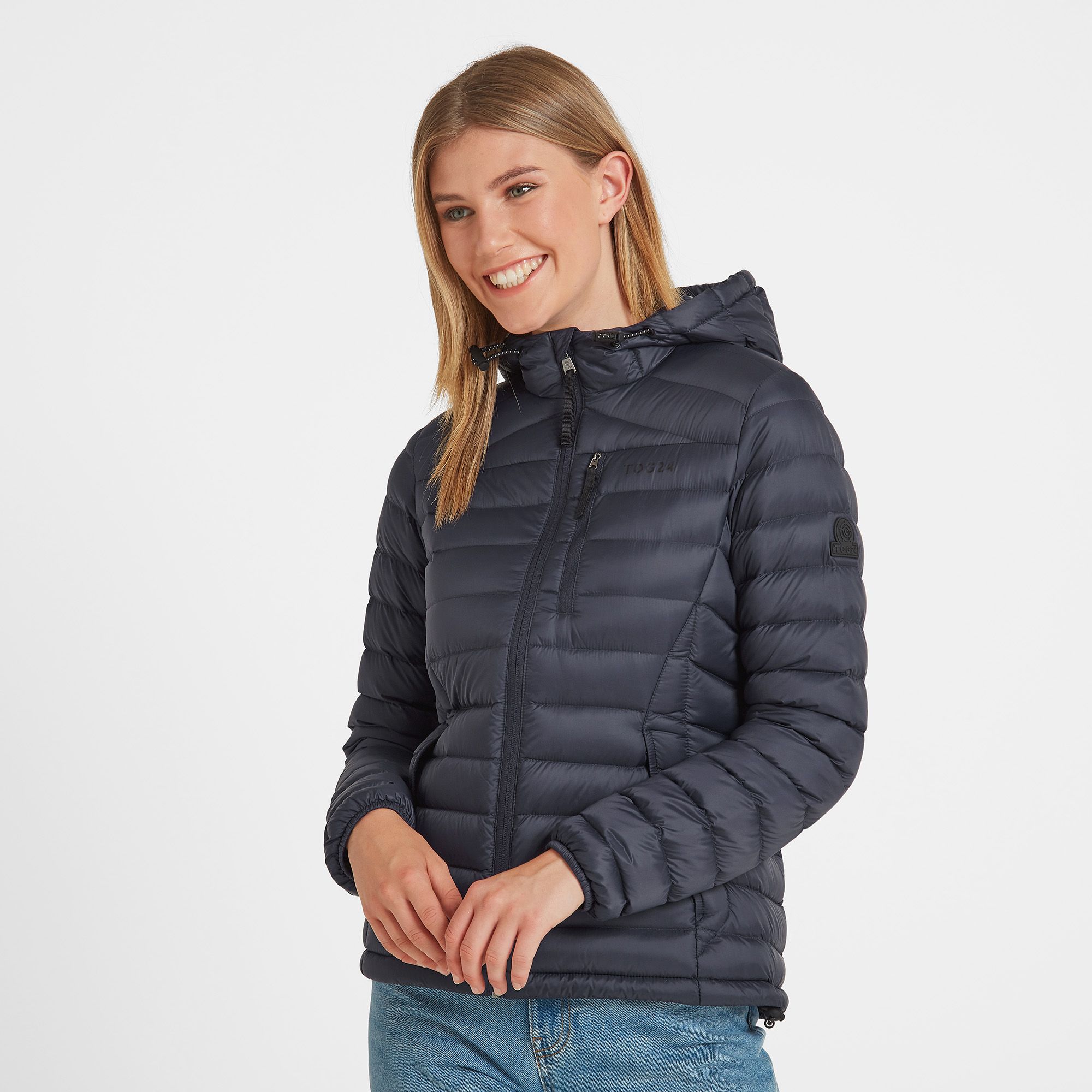 Drax Women's Hooded Down Jacket Navy